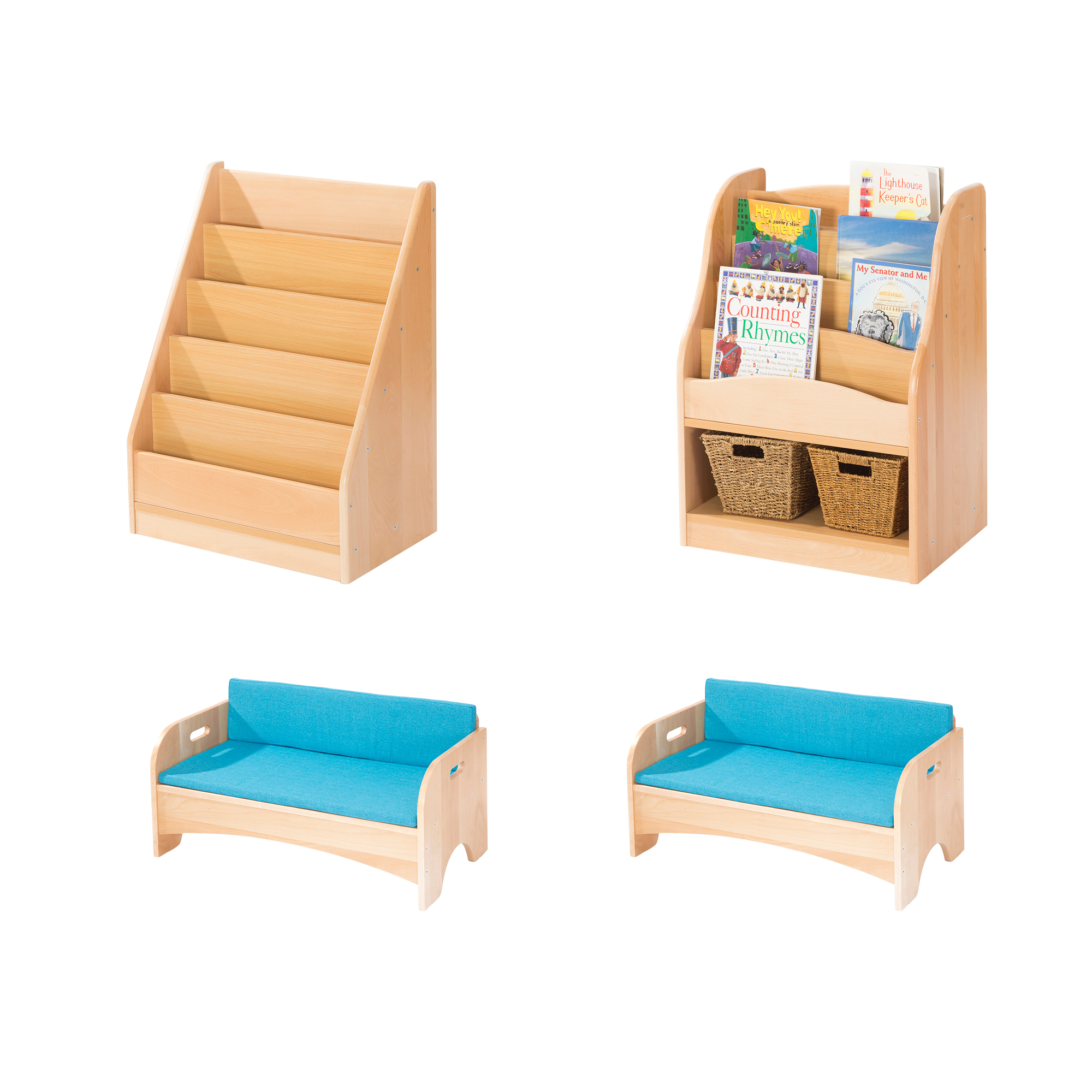 Zona Furniture Set - Blue